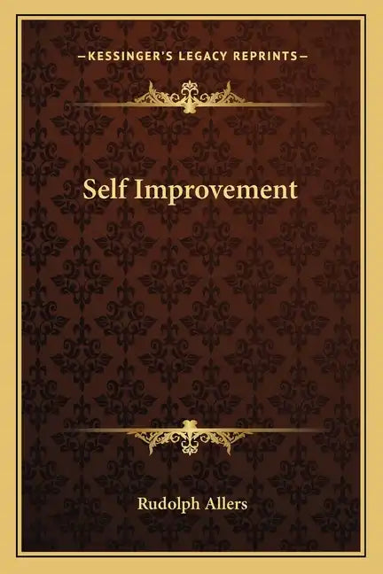 Self Improvement - Paperback