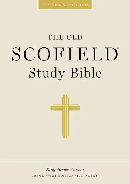 Old Scofield Study Bible-KJV-Large Print - Hardcover