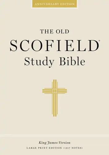Old Scofield Study Bible-KJV-Large Print - Hardcover