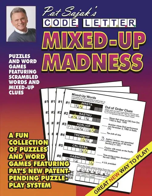 Pat Sajak's Code Letter Mixed-Up Madness - Paperback