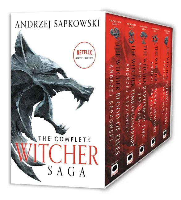 The Witcher Boxed Set: Blood of Elves, the Time of Contempt, Baptism of Fire, the Tower of Swallows, the Lady of the Lake - Paperback
