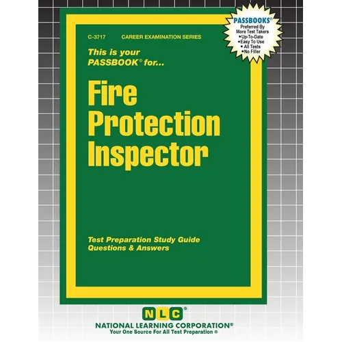 Fire Protection Inspector - Paperback