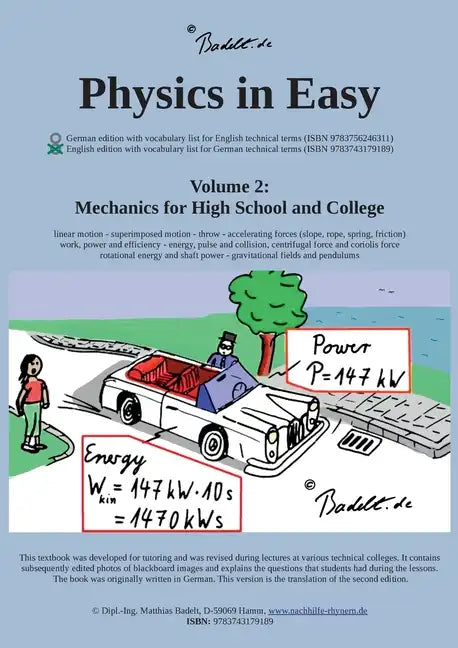 Physics in Easy: Mechanics for High School and College - Paperback
