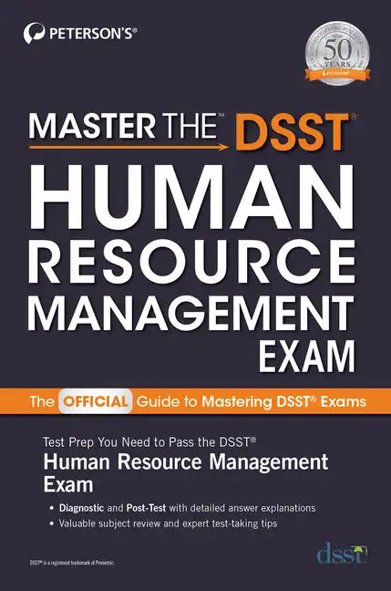 Master the Dsst Human Resource Management Exam - Paperback