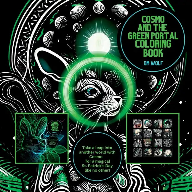 Cosmo and the Green Portal Coloring Book - Paperback