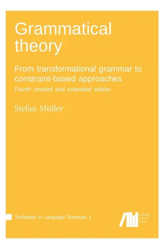 Grammatical theory - Hardcover