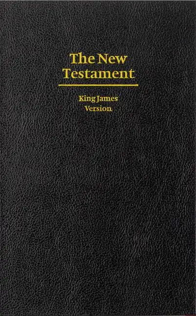 Giant Print New Testament-KJV - Hardcover
