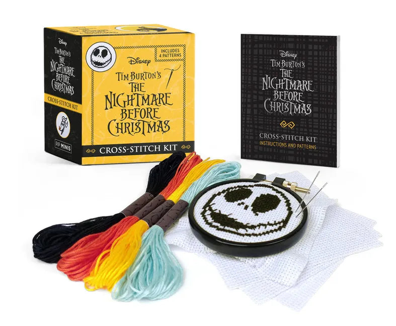 Disney Tim Burton's the Nightmare Before Christmas Cross-Stitch Kit - Paperback