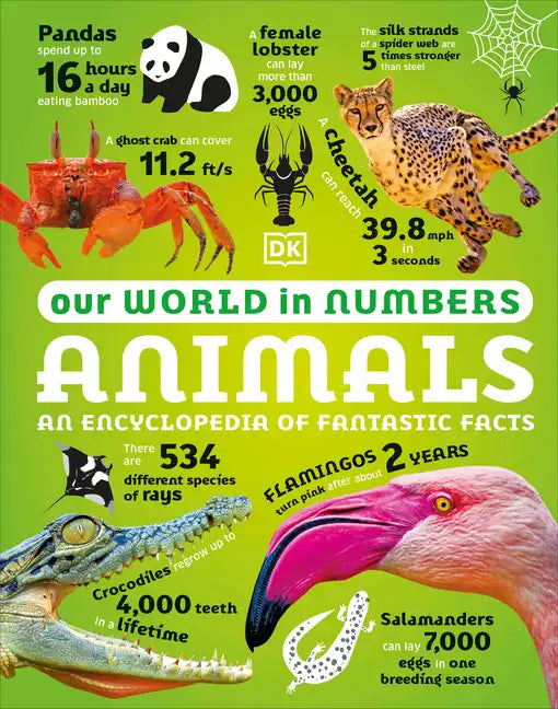 Our World in Numbers Animals: An Encyclopedia of Fantastic Facts - Hardcover