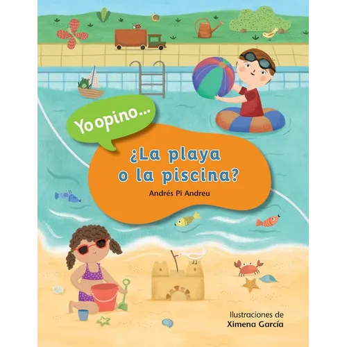 ¿La playa o la piscina? - Paperback