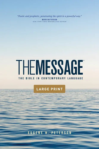 The Message Outreach Edition, Large Print (Softcover): The Bible in Contemporary Language - Paperback