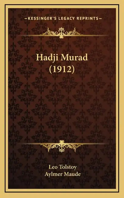 Hadji Murad (1912) - Hardcover