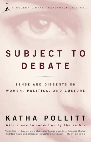 Subject to Debate - Paperback
