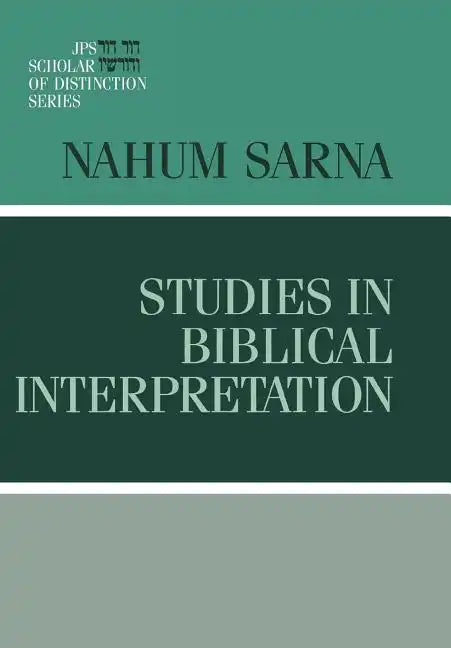 Studies in Biblical Interpretation - Hardcover