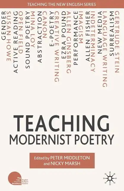 Teaching Modernist Poetry - Paperback