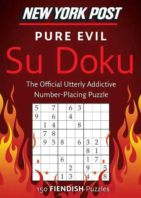 New York Post Pure Evil Su Doku - Paperback