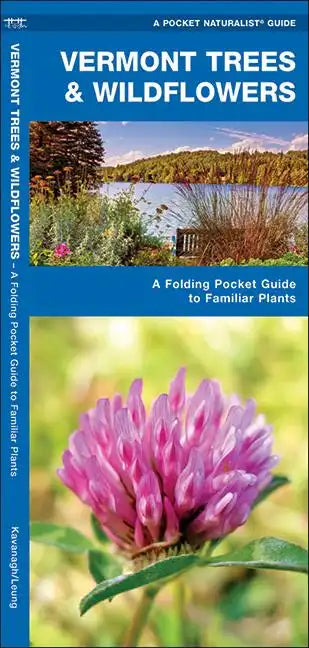 Vermont Trees & Wildflowers: A Folding Pocket Guide to Familiar Plants - Paperback