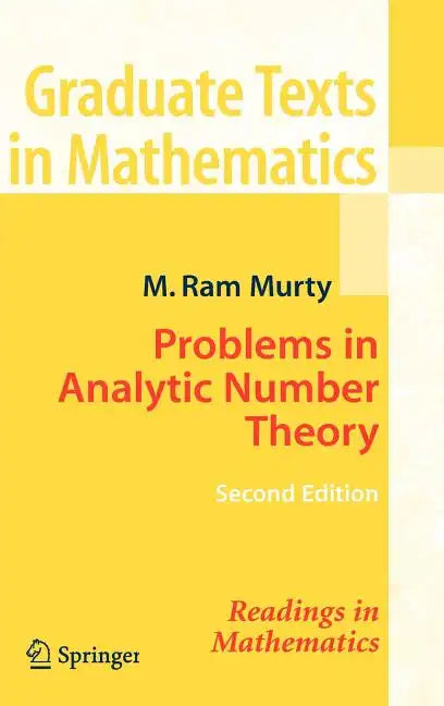 Problems in Analytic Number Theory - Hardcover