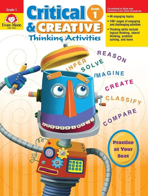 Critical and Creative Thinking Activities, Grade 1 Teacher Resource - Paperback