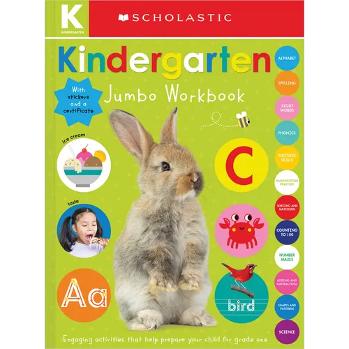 Kindergarten Jumbo Workbook: Scholastic Early Learners (Jumbo Workbook) - Paperback