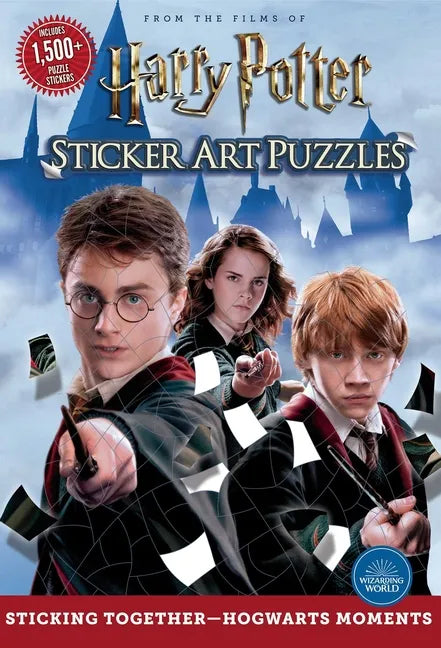 Harry Potter Sticker Art Puzzles - Paperback