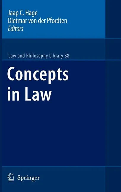Concepts in Law - Hardcover