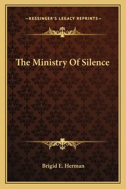 The Ministry of Silence - Paperback