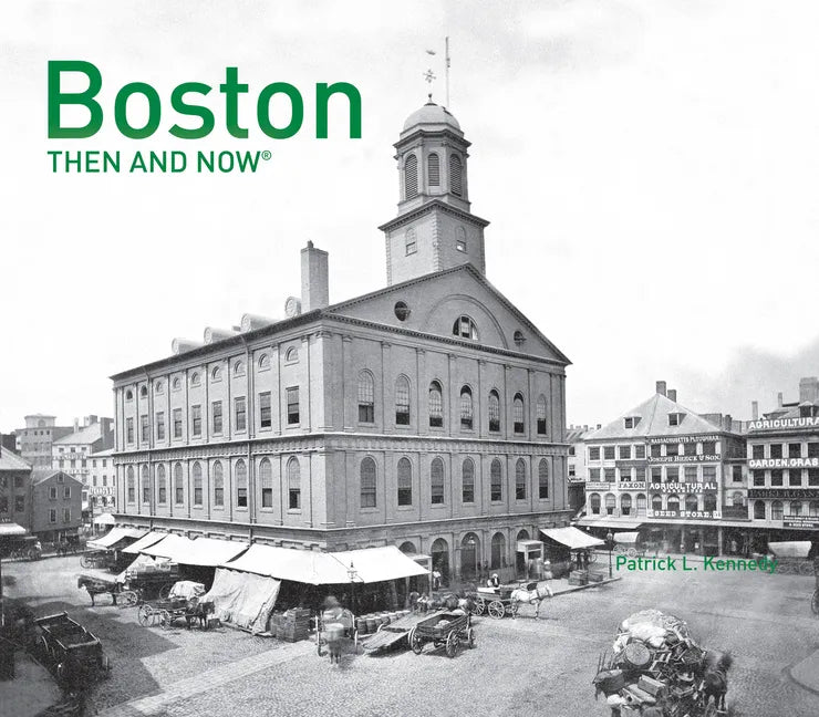 Boston Then and Now(r) - Hardcover