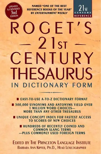 Roget's 21st Century Thesaurus: In Dictionary Form - Paperback