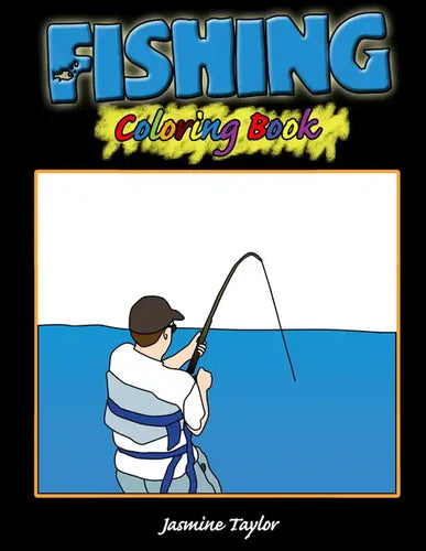Fishing Coloring Book - Paperback