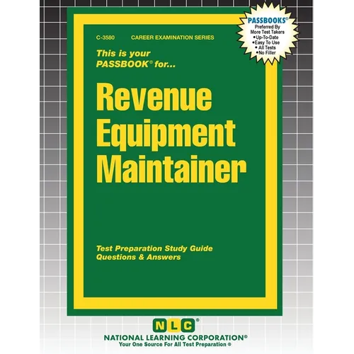 Revenue Equipment Maintainer - Paperback