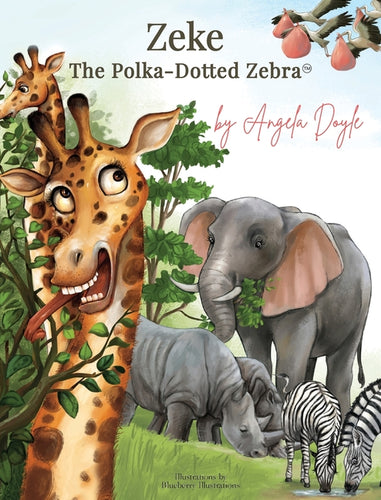 Zeke The Polka-Dotted Zebra - Hardcover