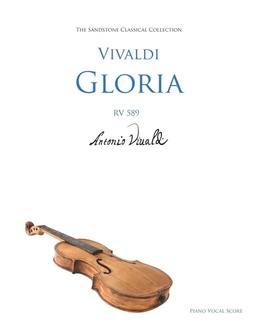 Vivaldi Gloria (RV 589) Piano Vocal Score - Paperback