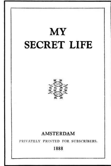 My Secret Life: Volume I to III - Paperback