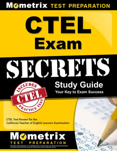 Ctel Exam Secrets Study Guide: Ctel Test Review for the California Teacher of English Learners Examination - Paperback