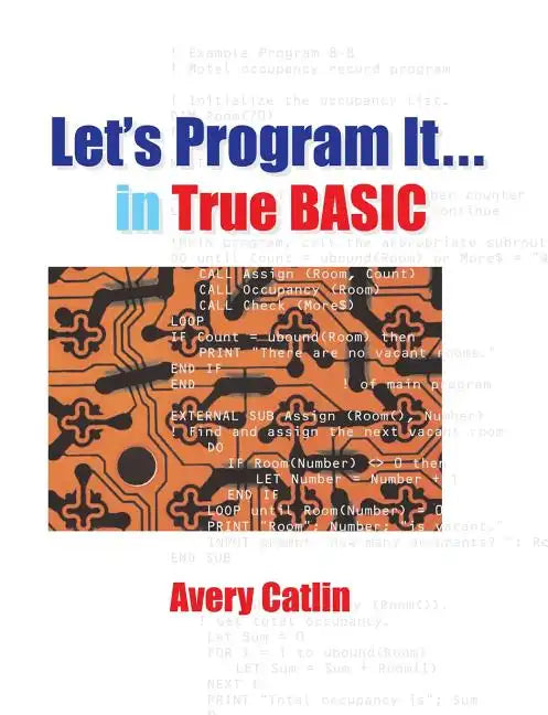 Let's Program It... in True BASIC - Paperback