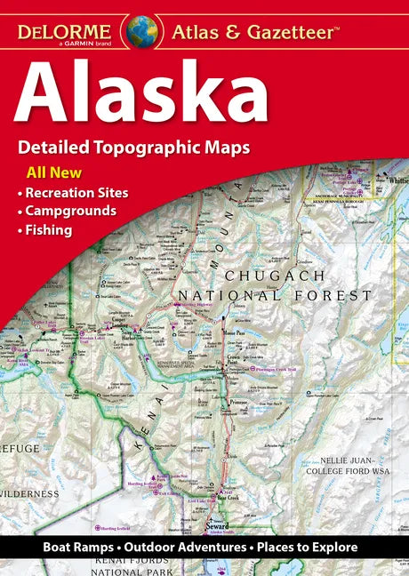 Delorme Atlas & Gazetteer: Alaska - Paperback