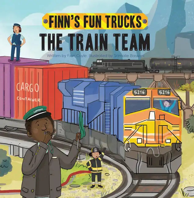The Train Team: A Lift-The-Page Truck Book - Board Book