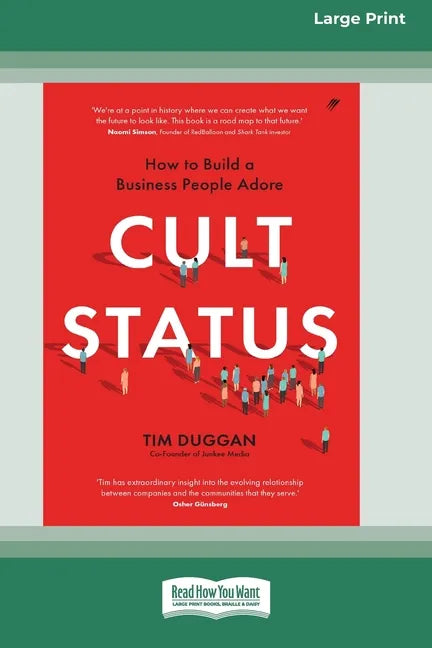 Cult Status: How to Build a Business People Adore (16pt Large Print Edition) - Paperback