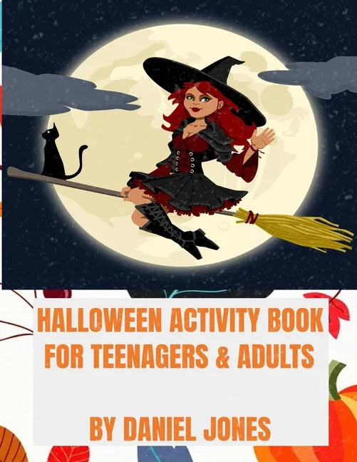 Halloween activity Book for Teenagers and Adults - Paperback