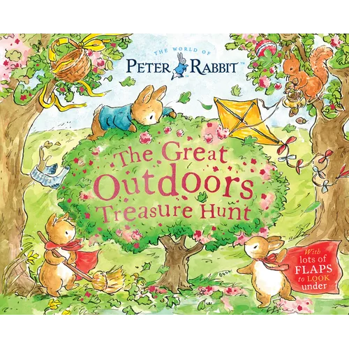 The Great Outdoors Treasure Hunt: With Lots of Flaps to Look Under - Paperback