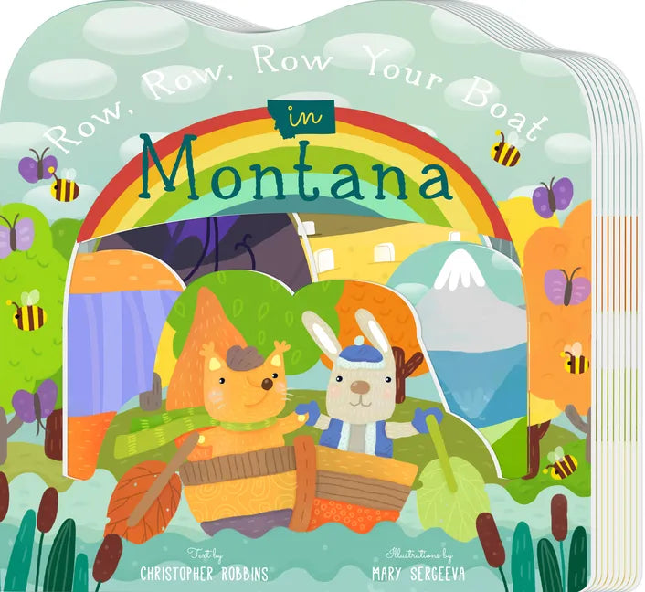 Row, Row, Row Your Boat in Montana - Board Book