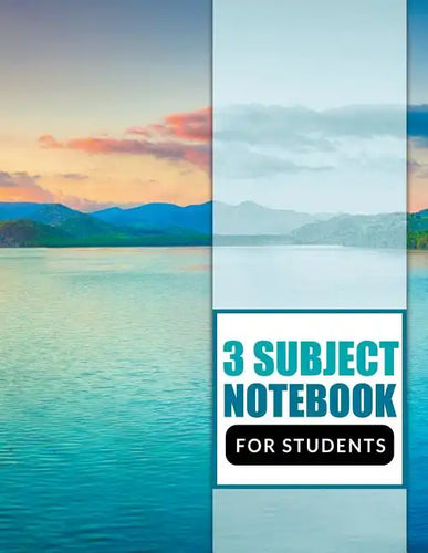 3 Subject Notebook For Students - Paperback