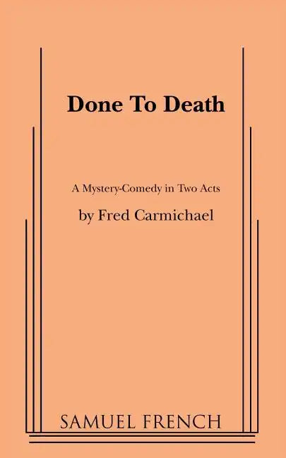 Done to Death - Paperback
