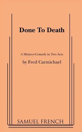 Done to Death - Paperback