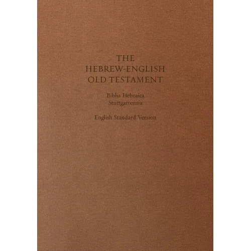 Hebrew-English Old Testament-PR-FL/ESV - Hardcover