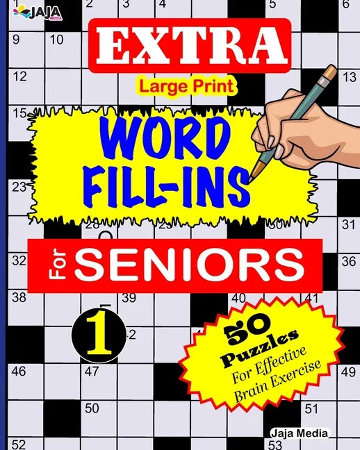 EXTRA Large Print WORD FILL-INS FOR SENIORS: Vol. 1 - Paperback