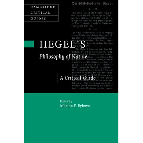 Hegel's Philosophy of Nature - Hardcover