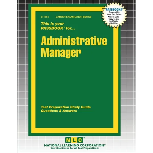Administrative Manager - Paperback