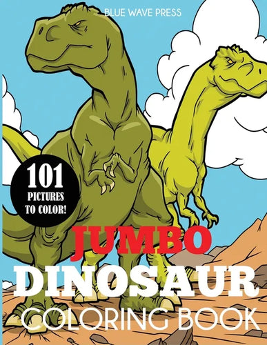 Jumbo Dinosaur Coloring Book - Paperback
